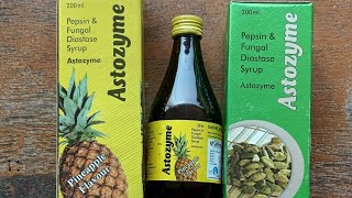 ASTOZYME SUSPENSION USE DOSE SIDE EFFECTS BENGALI REVIEW TUTORIAL PHARMACISTMOHIUDDIN [upl. by Jillane]