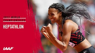 Heptathlon Final  IAAF World Championships London 2017 [upl. by Nahshunn332]