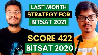 BITSAT Topper Explains Last Month Preparation Strategy for BITSAT 2021  BITS Pilani [upl. by Merrick]