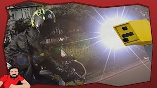 Biker wheelies past speed camera UK EPIC MOTORBIKE MOMENTS 2018 [upl. by Emil]