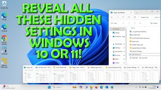 How To Reveal All These Hidden Settings in Windows [upl. by Karrah]