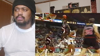 WHAT A BATTLE Clyde Drexler Vs Alex English 1988 Reaction Video [upl. by Michelina]