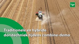 Traditionele en hybride dorstechniek tijdens combinedemo [upl. by Nylleoj]