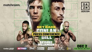 Michael Conlan Vs Jordan Gill Plus Undercard Press Conference [upl. by Newberry]