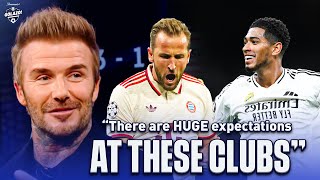 David Beckham discusses Real Madrid Bellingham Man Utd amp Harry Kane  UCL Today  CBS Sports [upl. by Nomead]