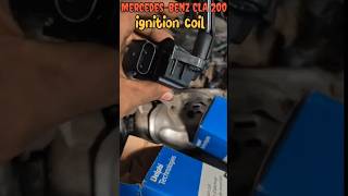 MercedesBenz cla 200 ignition coil change  missing problem solve ignition coil change mercedes [upl. by Rebeh]