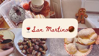 San Martino 🌰🍷ricetta dolci tipici🍪 tolgo le decorazioni autunnali🍂 [upl. by Labotsirhc537]