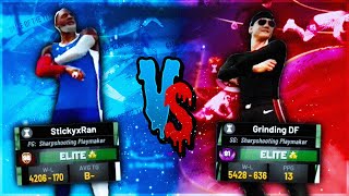 I PULLED UP ON A 98 OVERALL PLAYSHARP WITH MY NEW PG BUILD MASCOT VS BEST PG BUILD NBA 2K19 [upl. by Igiul367]