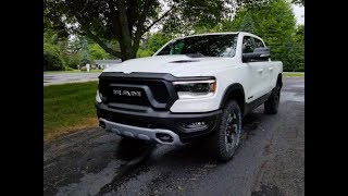 Review 2019 RAM 1500 Rebel  The Perfect OffRoad Oriented Pickup [upl. by Carmel]