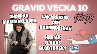 GRAVID VECKA 10 vlogg [upl. by Gierk]