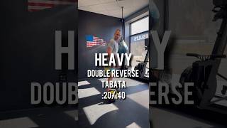 INSANE Double Reverse Kettlebell TABATA Workout  2040 Heavy Strength kettlebellworkouts [upl. by Rambert623]