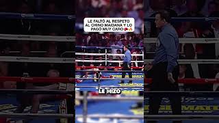 Le faltó al respeto 😱🥊 boxeo parati boxing [upl. by Palmore]