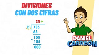 COMO HACER DIVISIONES CON DOS CIFRAS Super fácil  Para principiantes [upl. by Formenti]