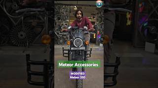 Meteor 350 Accessories  Modified Meteor  Royal Enfield Genuine Accessories royalenfieldaccesories [upl. by Gardy]