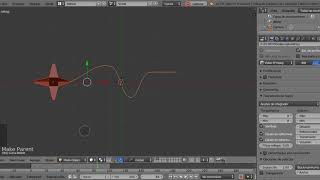 Animate a plane with bezier curves Blender 3D [upl. by Hyman319]