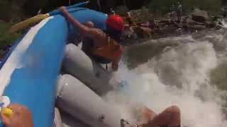 Ocoee River Carnage Godzilla Raft Flip [upl. by Rex]