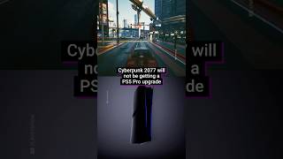 cd projekt red confirms that theyre not updating cyberpunk for ps5 pro cyberpunk2077 ps5 [upl. by Sucramel]