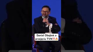 Daniel Obajtek o przejęciu TVN polityka sejm obajtek tarczyński tvn [upl. by Enidlareg]