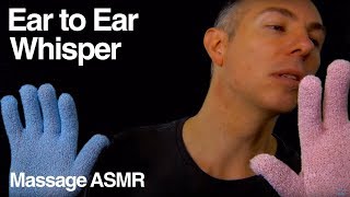 ASMR Ear to Ear Whispering amp Almost Inaudible  Scratching Sounds [upl. by Akihsan]