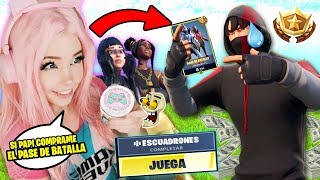 DICE QUE ME DARA EL AGUA DE SU BAÑERA POR EL PASE DE BATALLA 10 😱💦 en SQUAD RANDOM [upl. by Rettuc]