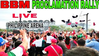 BBM PROCLAMATION RALLY  PHILIPPINE ARENA FEB 8 2022 [upl. by Llebyram]