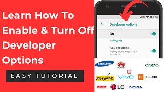 How to Enable Developer Options and Turn Off on Android Devices [upl. by Bor]