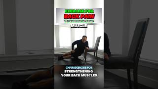 Eliminate Back Pain And Strengthen Your Back Muscles backpain exercise backpainrelief [upl. by Nadya]