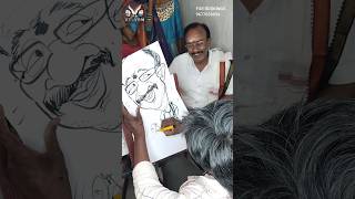 Live caricature by Surendar Book your events now  9677036054wedding reception VELVOM [upl. by Davy651]