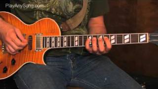 Reptilia  How to Play Reptilia by The Strokes on Guitar [upl. by Enyrehtak]