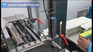 Full Automatic Threedimensional Packing Machine Transparent Film Cellophane Wrapping Machine [upl. by Larsen809]