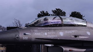 Ukrainian 🇺🇦 top guns train with NATO F16 fighter jets in Denmark 🇩🇰 [upl. by Akerboom]