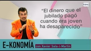 ¿Están garantizadas las pensiones en España  Xavier SalaiMartin [upl. by Chaille]