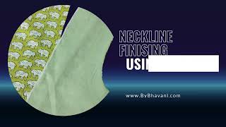 Free Course  Learn Neckline Finishing with Fusing fashion kannada fashiondesigner diy [upl. by Cohdwell]