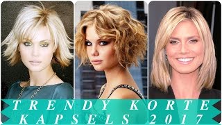 Trendy korte kapsels 2017 [upl. by Colson]