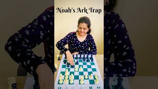 NOAH’S ARK TRAP  Black gets this trap in Ruy Lopez line chesstricks chesstraps learning chess [upl. by Burleigh]