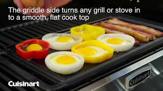 Reversible Cast Iron GrillGriddle Plate [upl. by Notlok101]