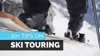 How To Ski Tour  Safety Kick Turns Planning and More [upl. by Retsevlys794]