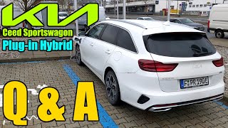 Q amp A  Eure Fragen amp meine Antworten zum Kia Ceed SW PHEV 141PS Kosten Verbrauch Meinung deutsch [upl. by Iy720]