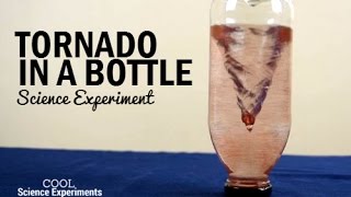 Tornado in a Bottle Science Experiment [upl. by Aenej]