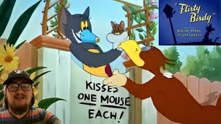 Tom and Jerry  Flirty Birdy 1945  First Time Watching Will Toms Hawk Disguise Work [upl. by Valentina]