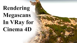 Rendering Megascans in VRay for Cinema 4D [upl. by Lenod]