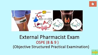 External Pharmacist Exam OSPE 8 amp 9 [upl. by Cumine]