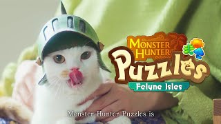 Monster Hunter Puzzles Promo  A Message From Your Felyne  Day Edition [upl. by Ellednahc285]