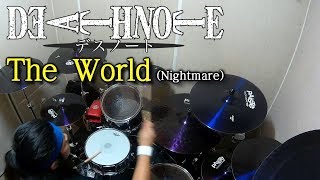 Death Note데스노트 OP 1  The World  Drum Cover By Boogie Drum Nightmare [upl. by Ava]