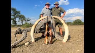 Zimbabwe Double Elephant hunt [upl. by Shiff]