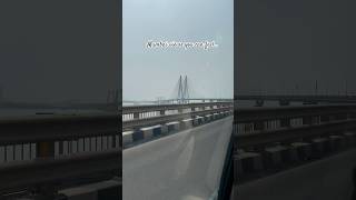 Bandra worli sea link bridge  Mumbai must see  India 🇮🇳 views subscribe [upl. by Artinad]