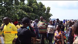 KISORO BYELECTION NRM’S DR BARYOMUNSI SSENINDE UPC’S JIMMY AKENA CAMP IN KISORO [upl. by Eiclud]