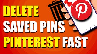 How To Delete Saved Pins On Pinterest Fast Easy Way [upl. by Enos]