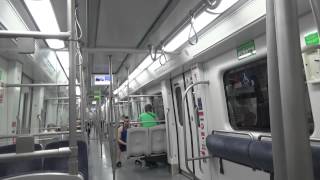 Athens Metro A ride from Aghios Antonios to Attiki [upl. by Ryann725]