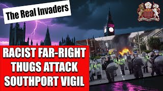 Far Right Invade Southport Vigil [upl. by Wong]